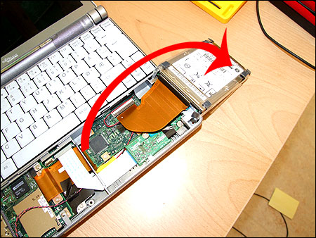 P7010 hard disk replacement step 4