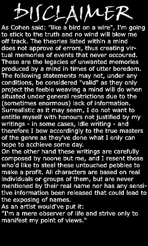 disclaimer